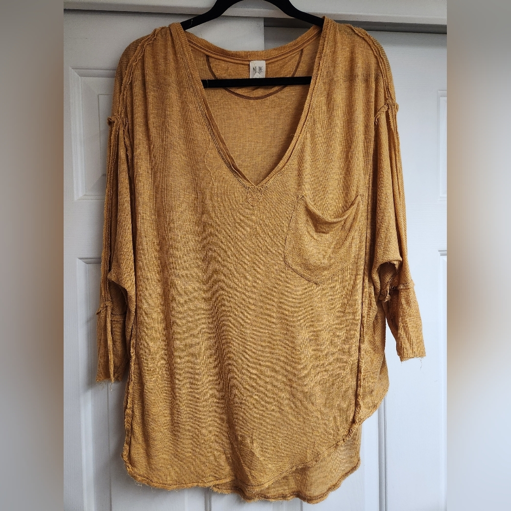 Free People loose fit shirt